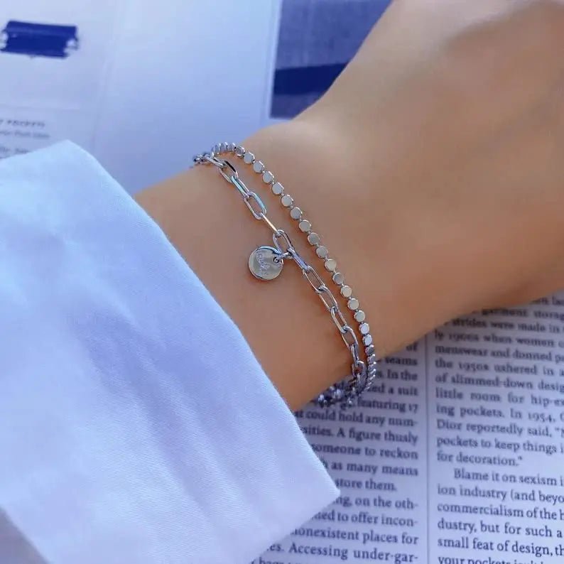 Zarte Goldpunkt-Armbänder | Shop Nory