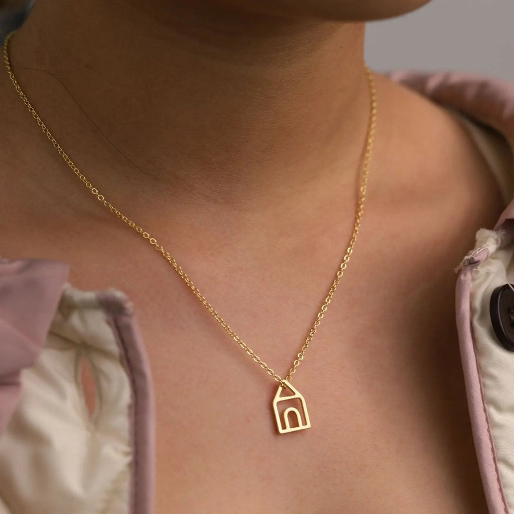 Zarte Gold Haus Halsketten | Shop Nory