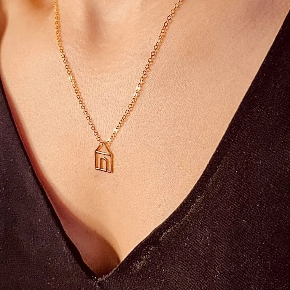 Zarte Gold Haus Halsketten | Shop Nory