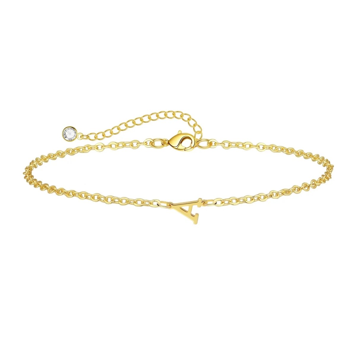 Zarte Gold Initialen Armbänder | Shop Nory
