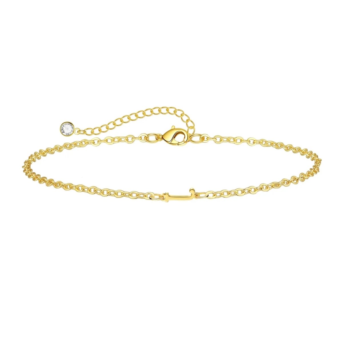 Zarte Gold Initialen Armbänder | Shop Nory