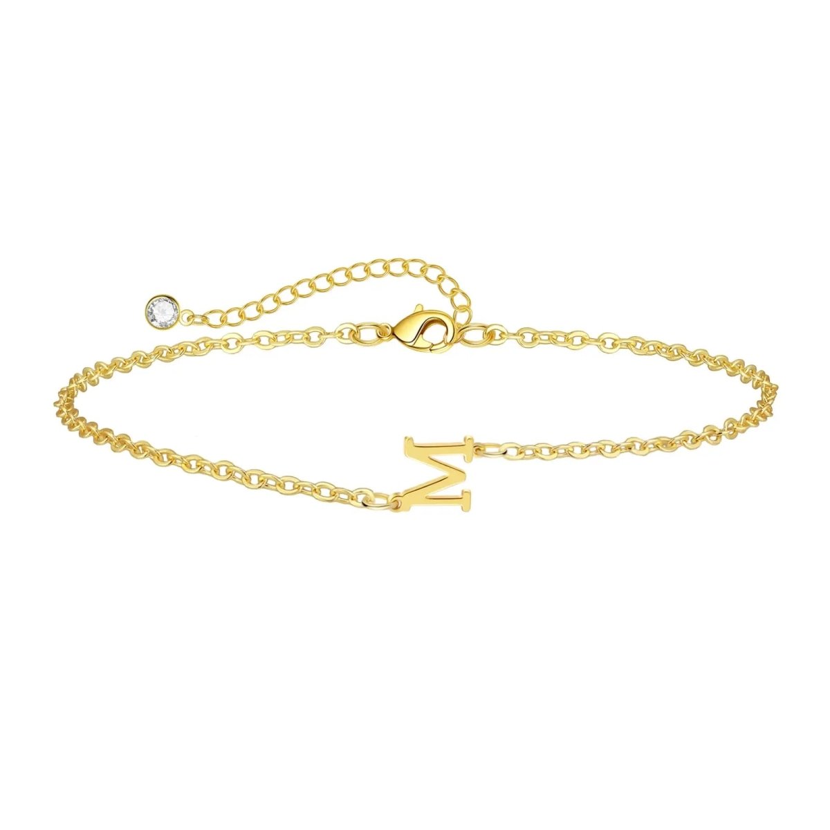 Zarte Gold Initialen Armbänder | Shop Nory