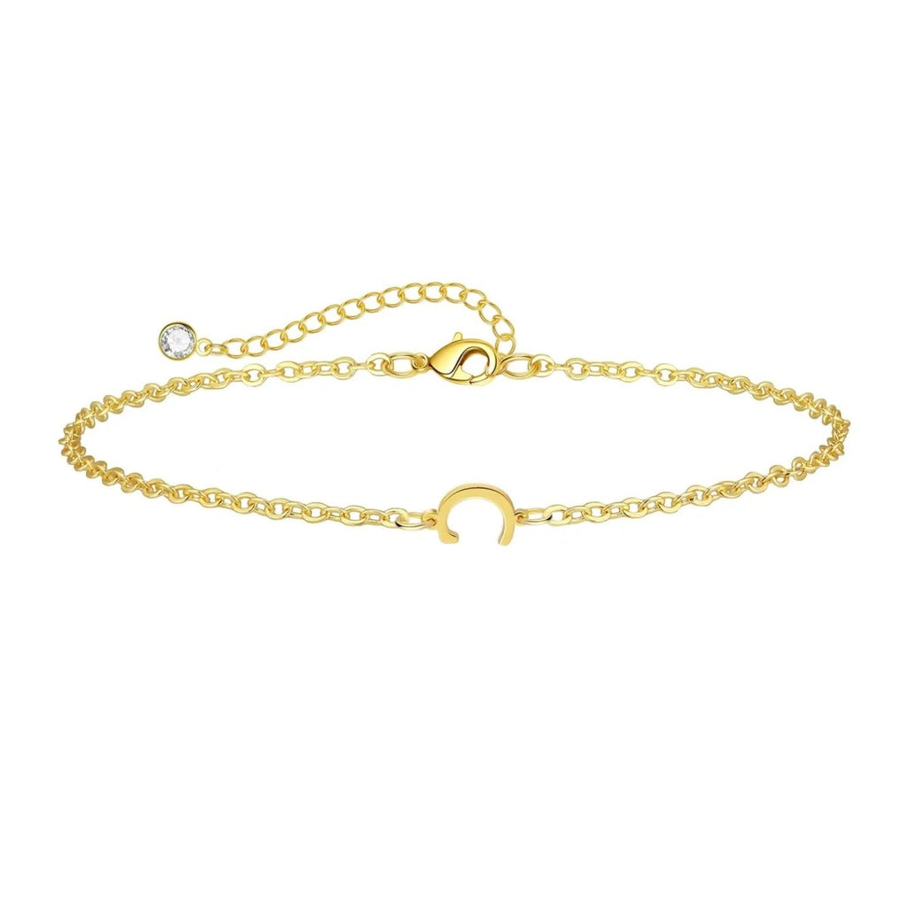 Zarte Gold Initialen Armbänder | Shop Nory