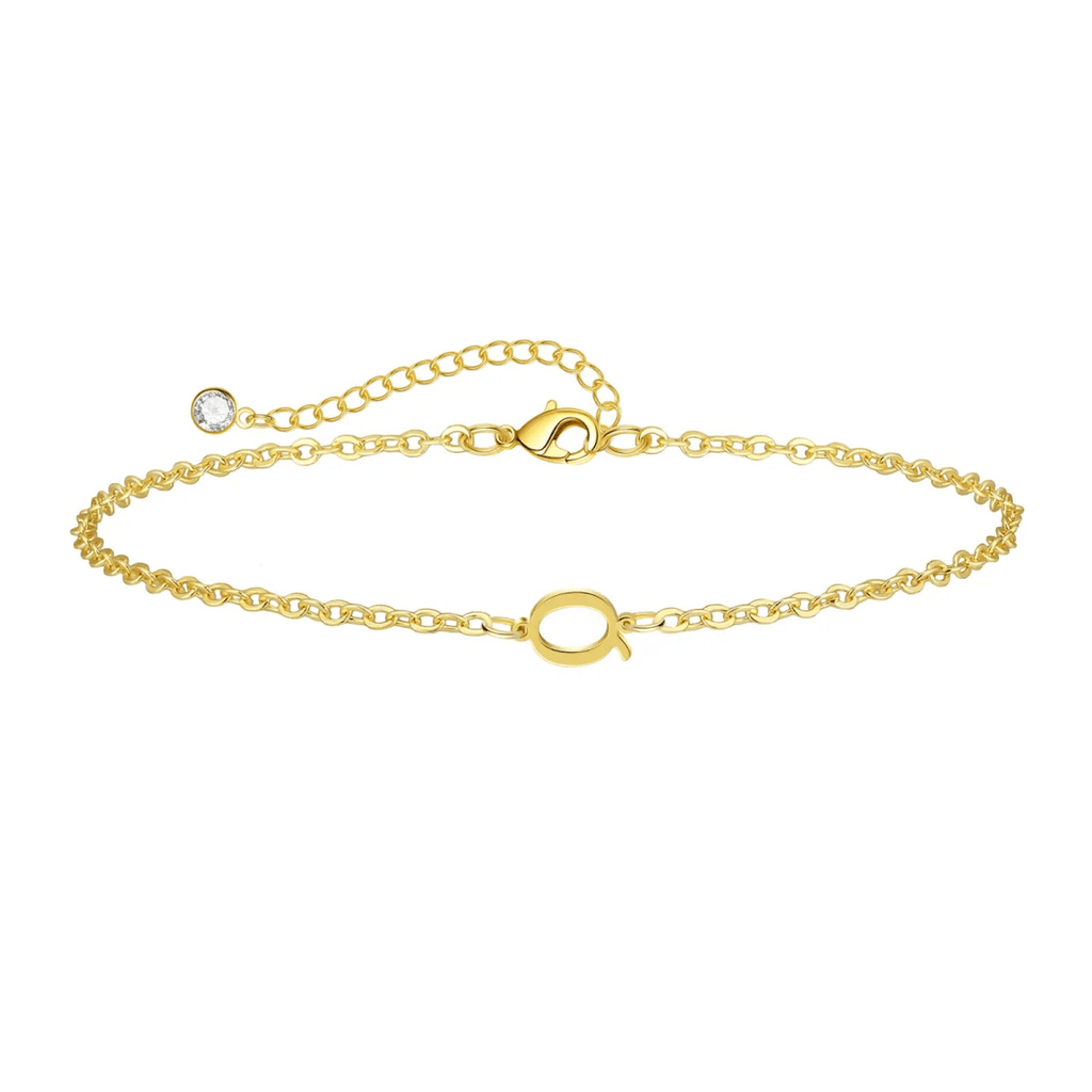 Zarte Gold Initialen Armbänder | Shop Nory