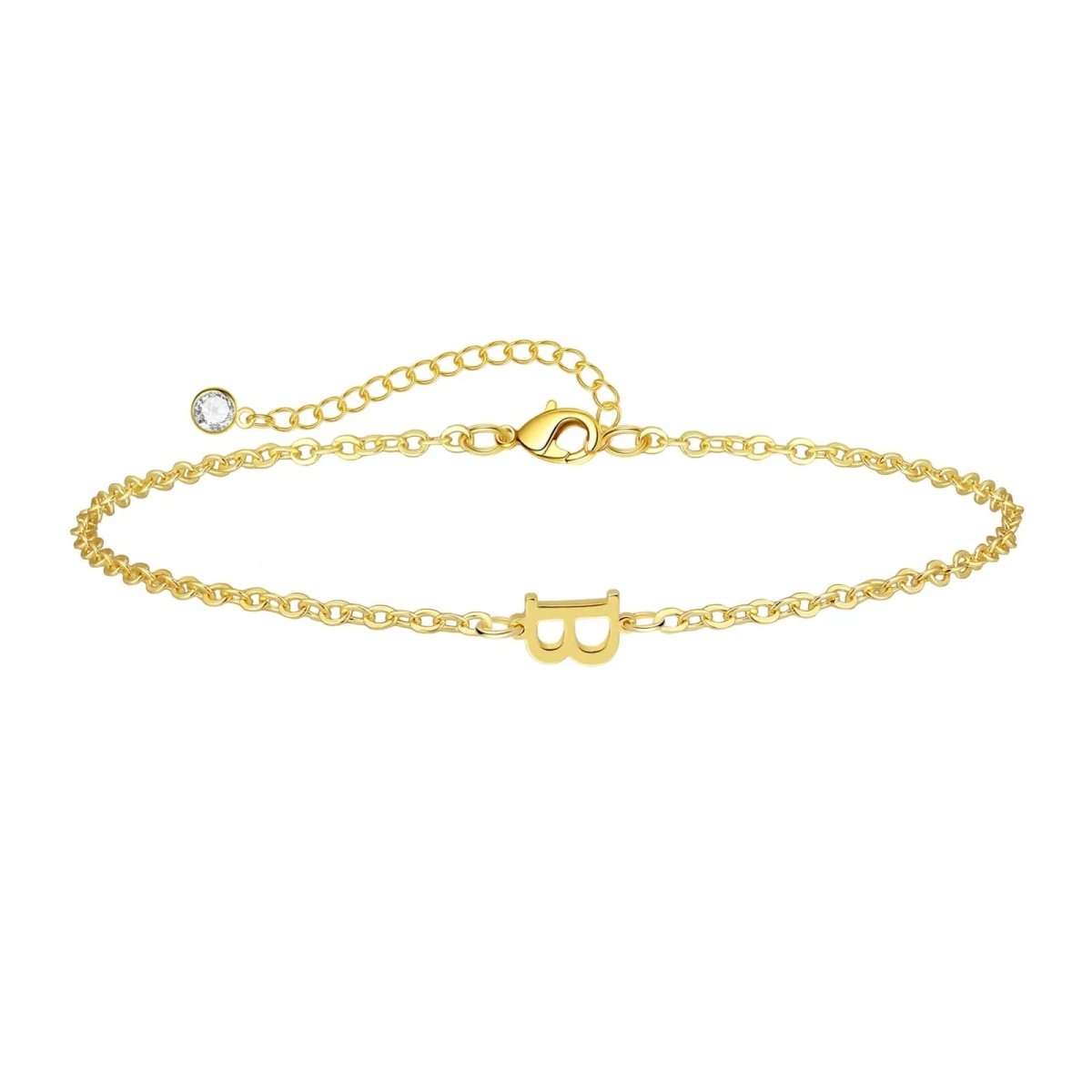 Zarte Gold Initialen Armbänder | Shop Nory