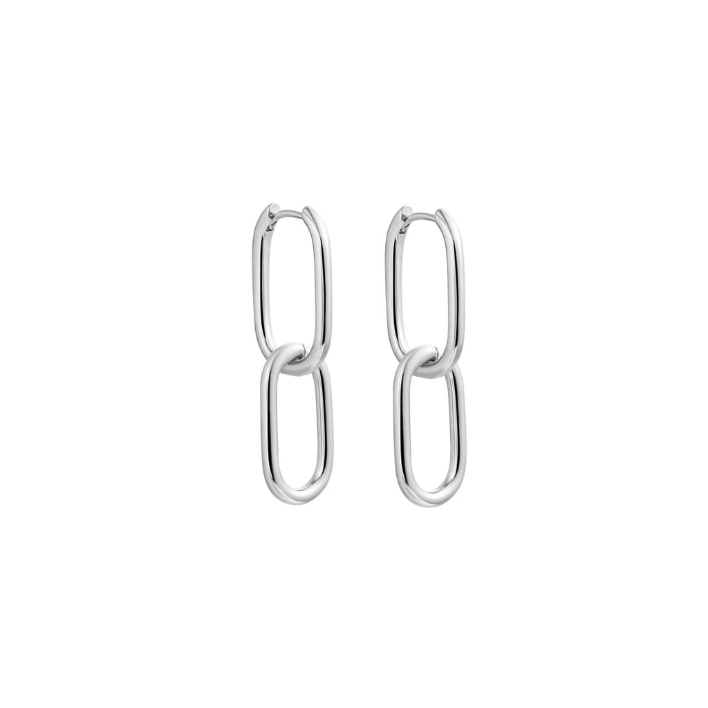 Zarte Paperclip Huggie Hoop Ohrringe | Shop Nory