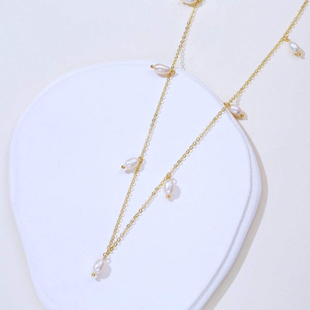 Zarte Perlenhalsketten | Shop Nory