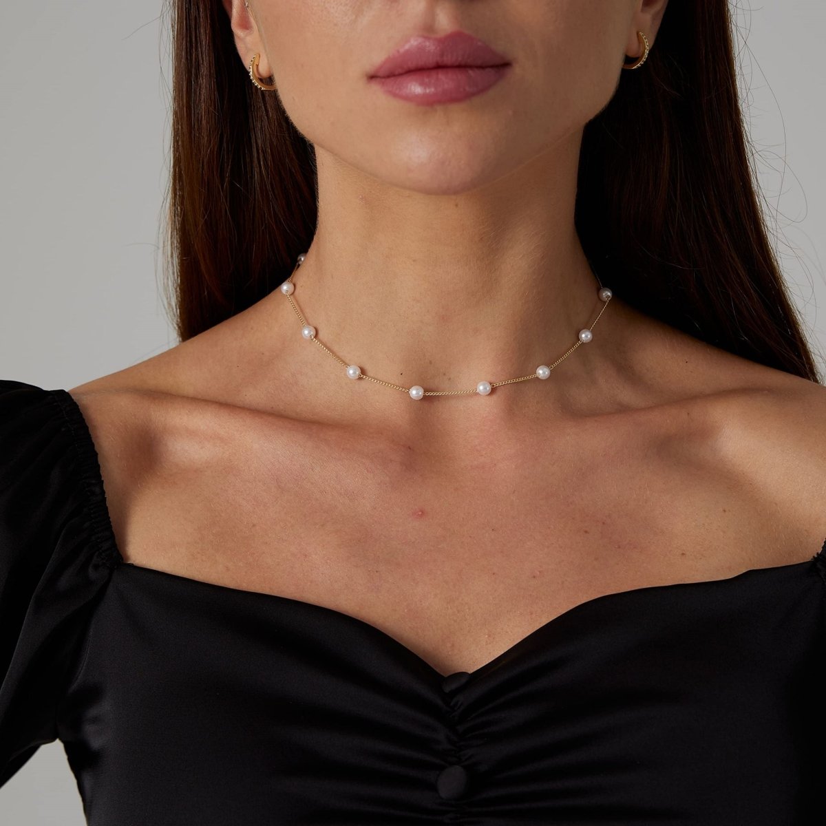Zarte Perlenhalsketten | Shop Nory