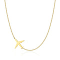 Goldene Flugzeug-Halsketten | Shop Nory