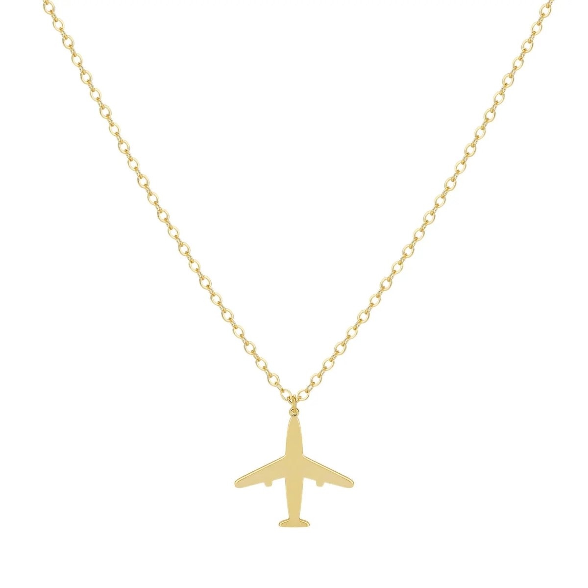 Goldene Flugzeug-Halsketten | Shop Nory