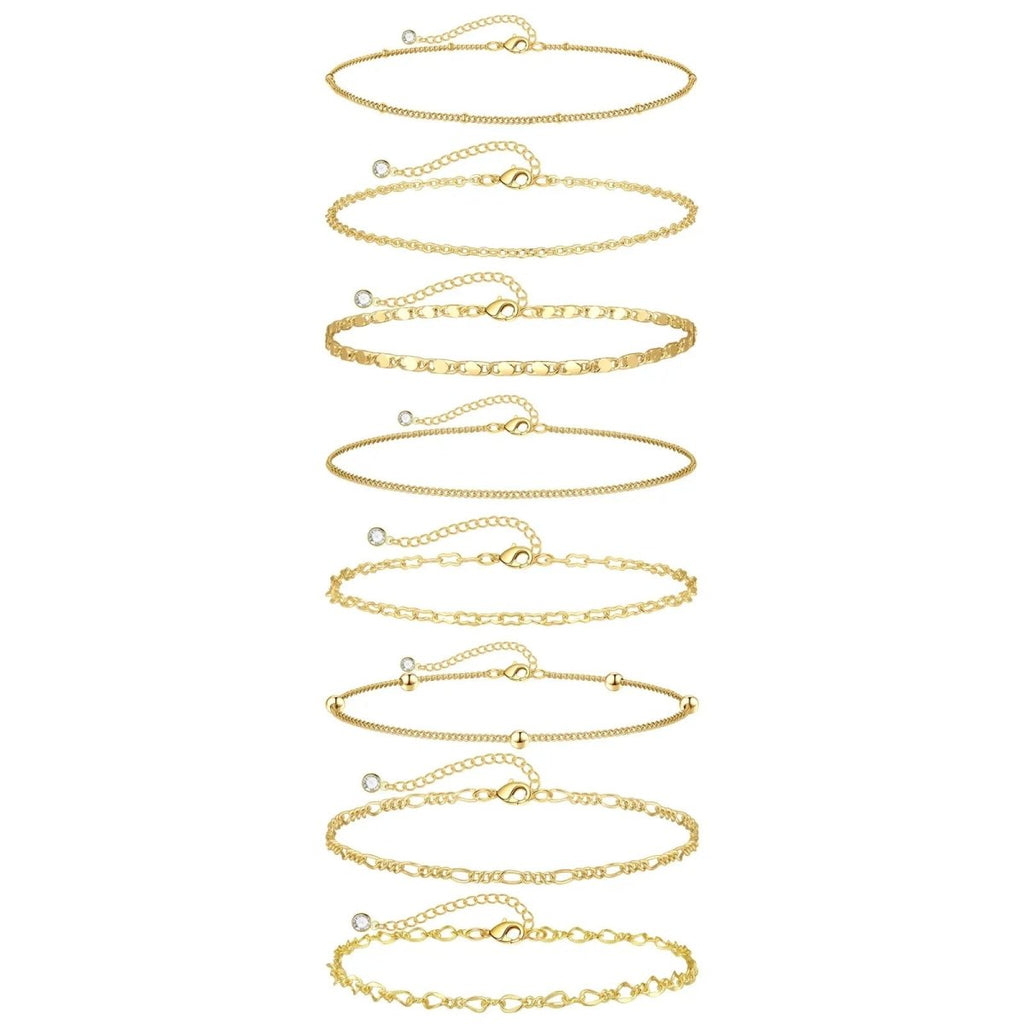Gold Armbänder Stapel Trendy | Shop Nory