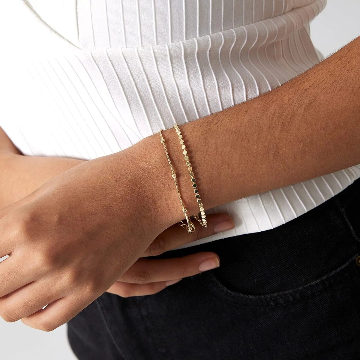 Goldarmbandstapel | Shop Nory