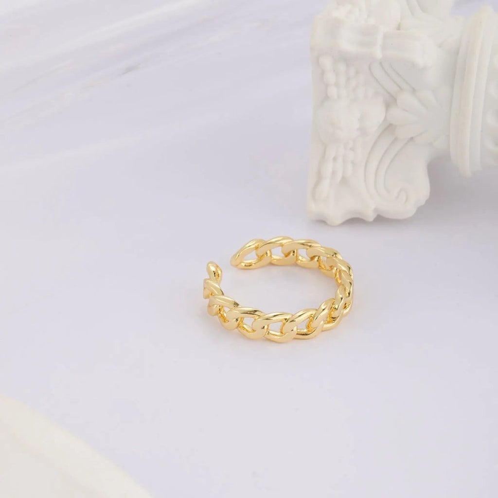 Gold Cuba Leichtgewicht Ringe | Shop Nory
