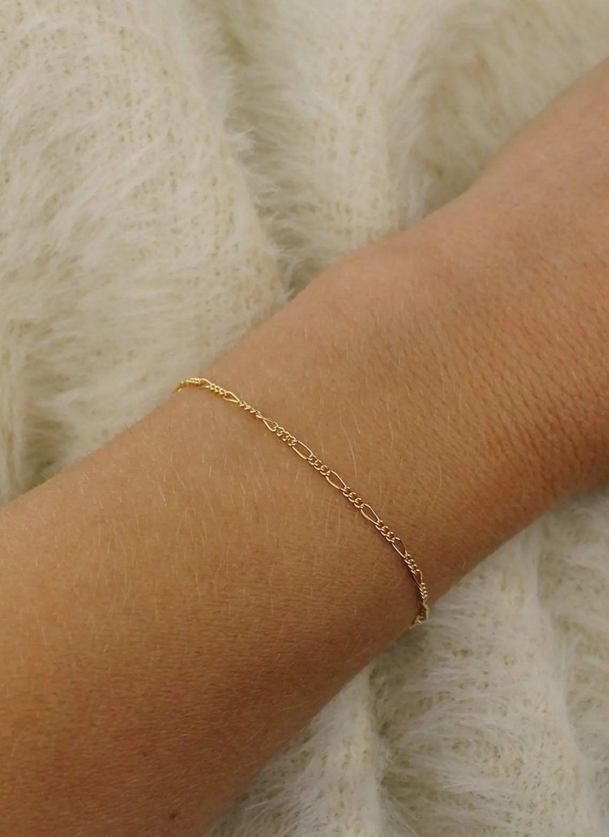 Gold Figaro Armbänder | Shop Nory