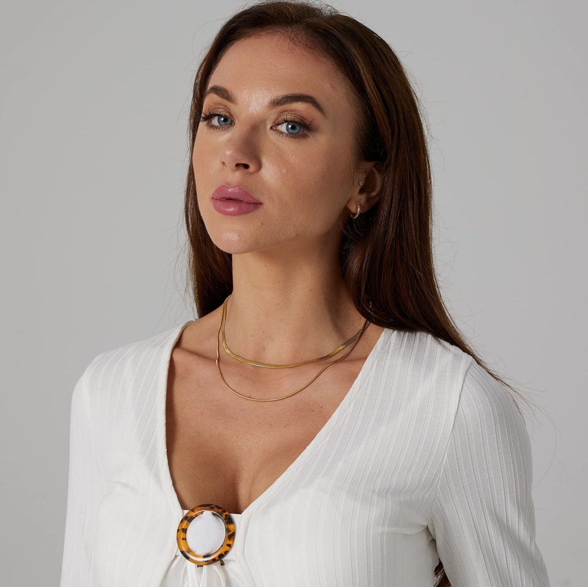 Gold-geschichtete Halsketten | Shop Nory