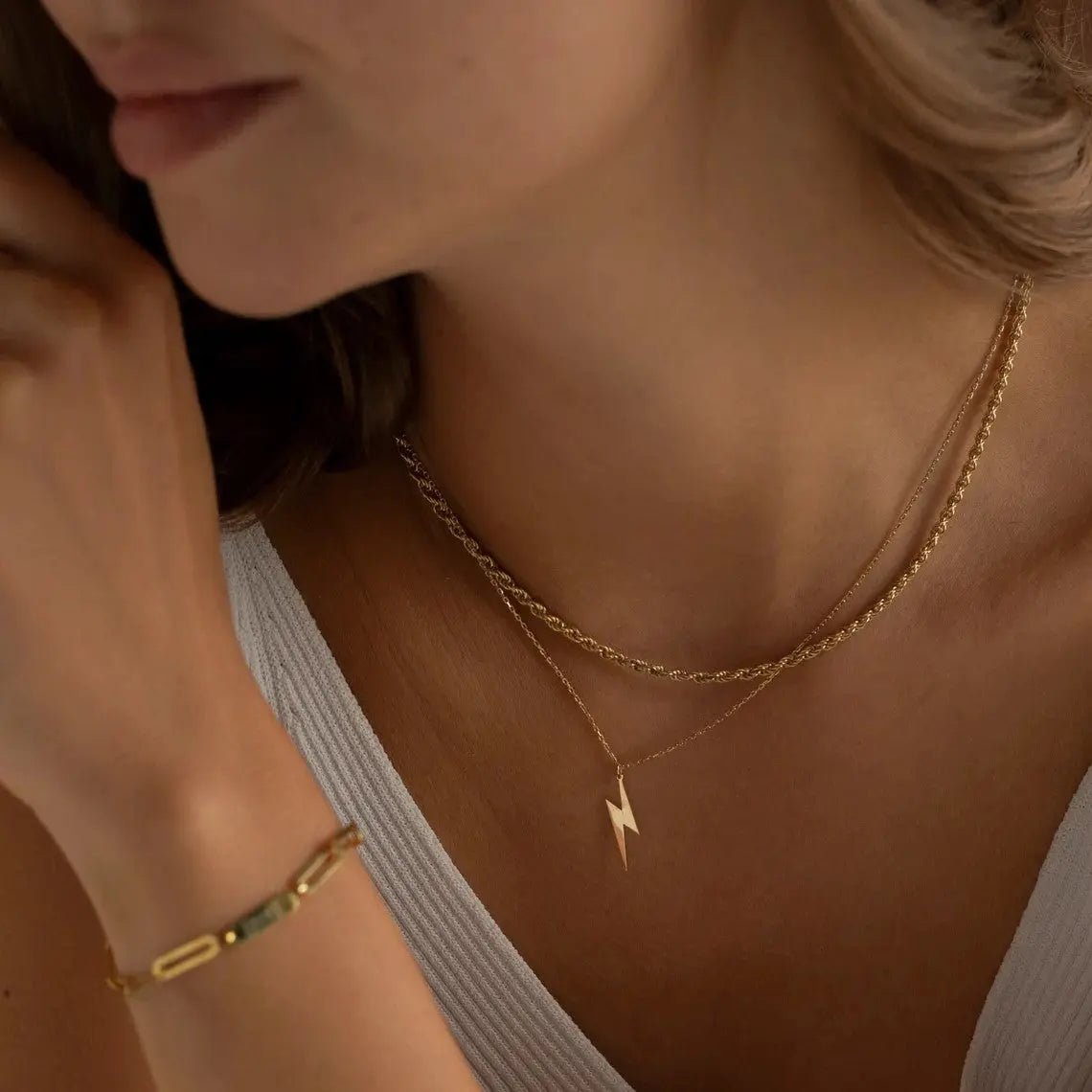 Gold Blitz Halsketten | Shop Nory