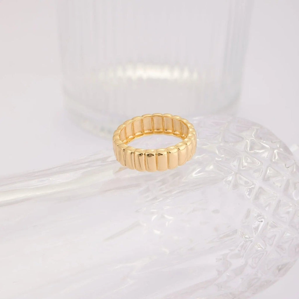 Gold Streifen Ringe Größe 6-9 | Shop Nory
