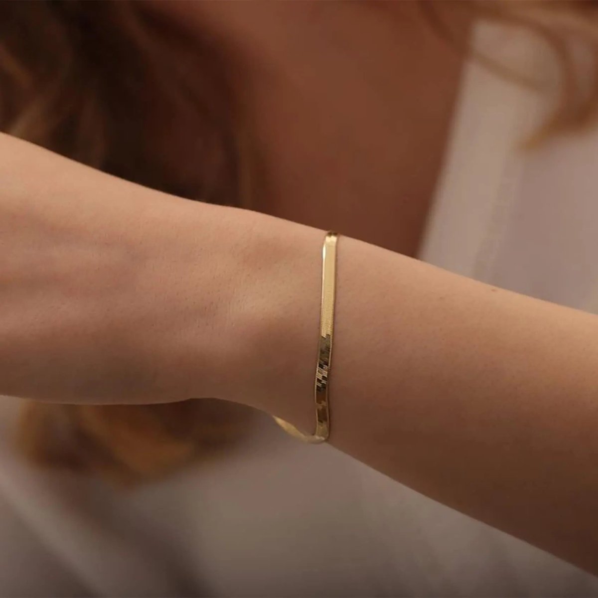 Gold Verdrehte Armbänder | Shop Nory