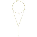Gold Y-förmige zarte Halsketten | Shop Nory