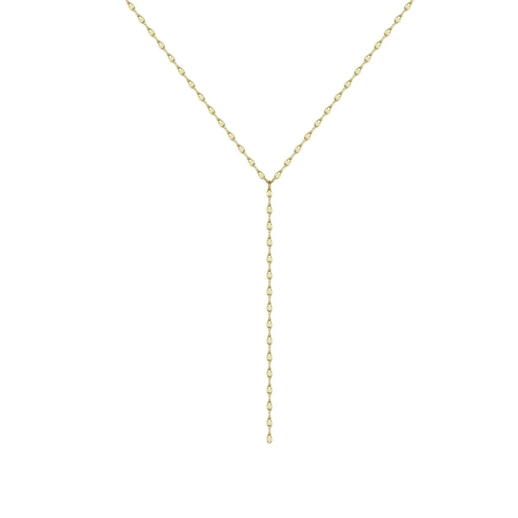 Gold Y-förmige zarte Halsketten | Shop Nory