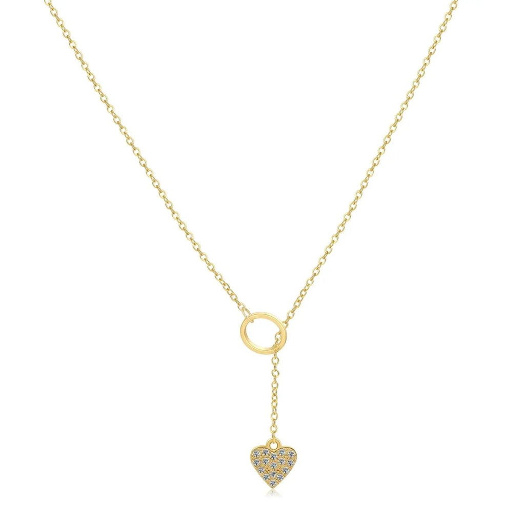 Gold Y-förmige zarte Halsketten | Shop Nory