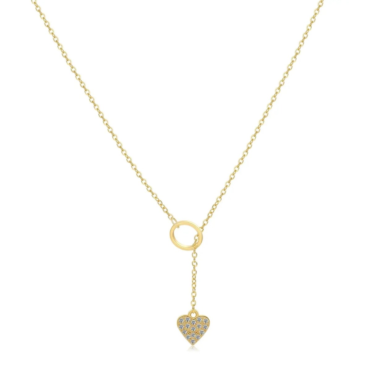 Gold Y-förmige zarte Halsketten | Shop Nory