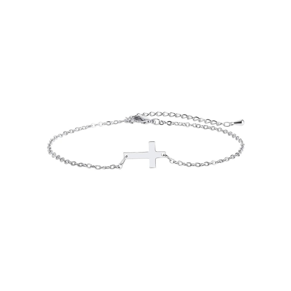 Silberne Kreuzarmbänder | Shop Nory