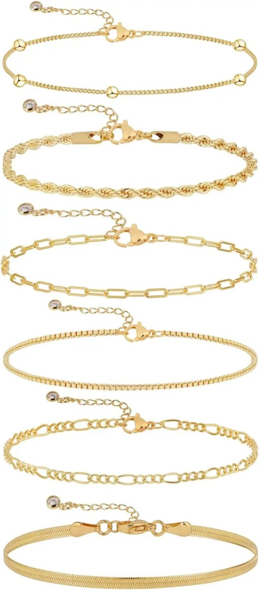 Silber/Gold Armreifen Stapel | Shop Nory