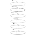 Silber/Gold Armreifen Stapel | Shop Nory