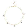 Einfache Diamant Choker Halsketten | Shop Nory