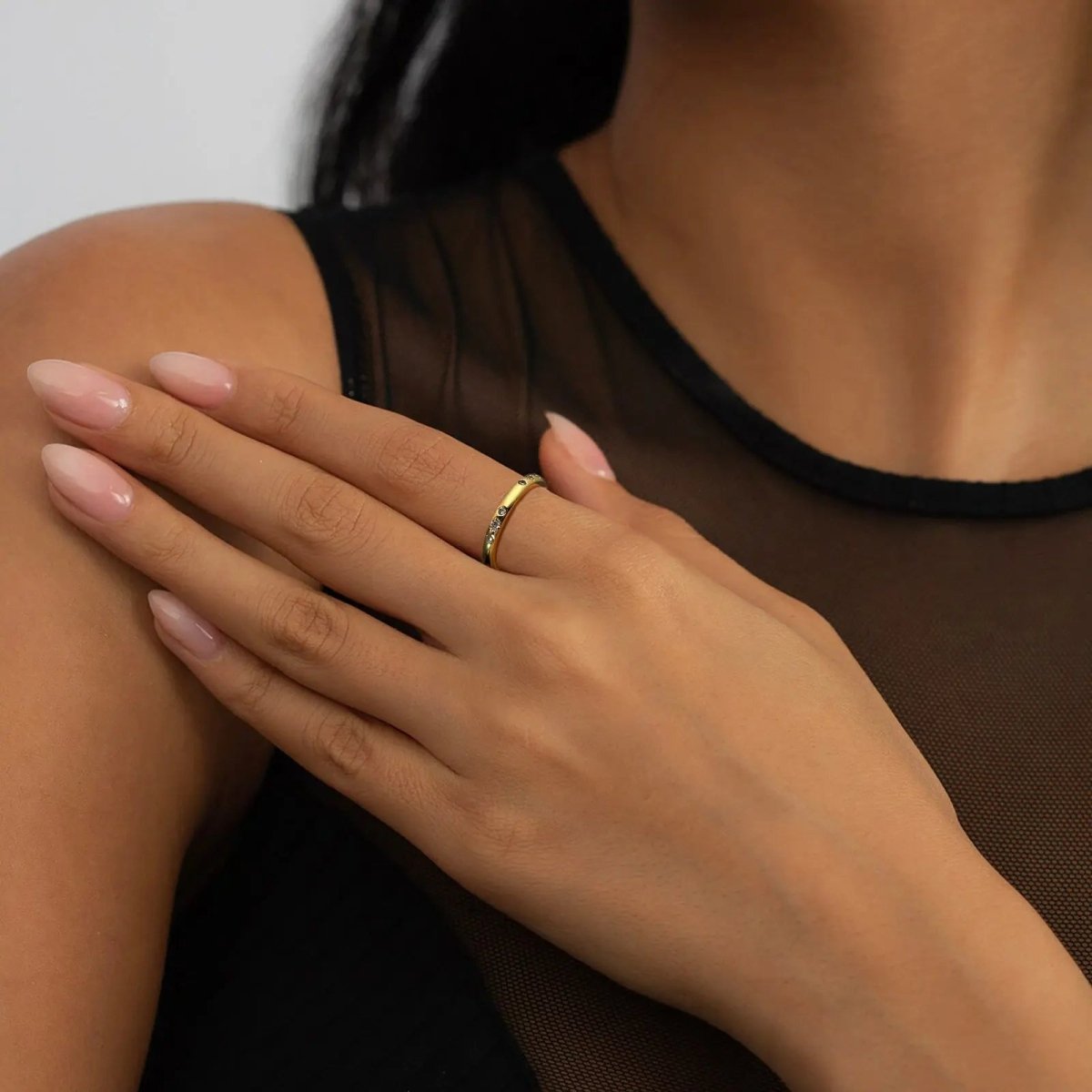 Glänzende Zirkonia Ringe Größe 6 bis 9 | Shop Nory