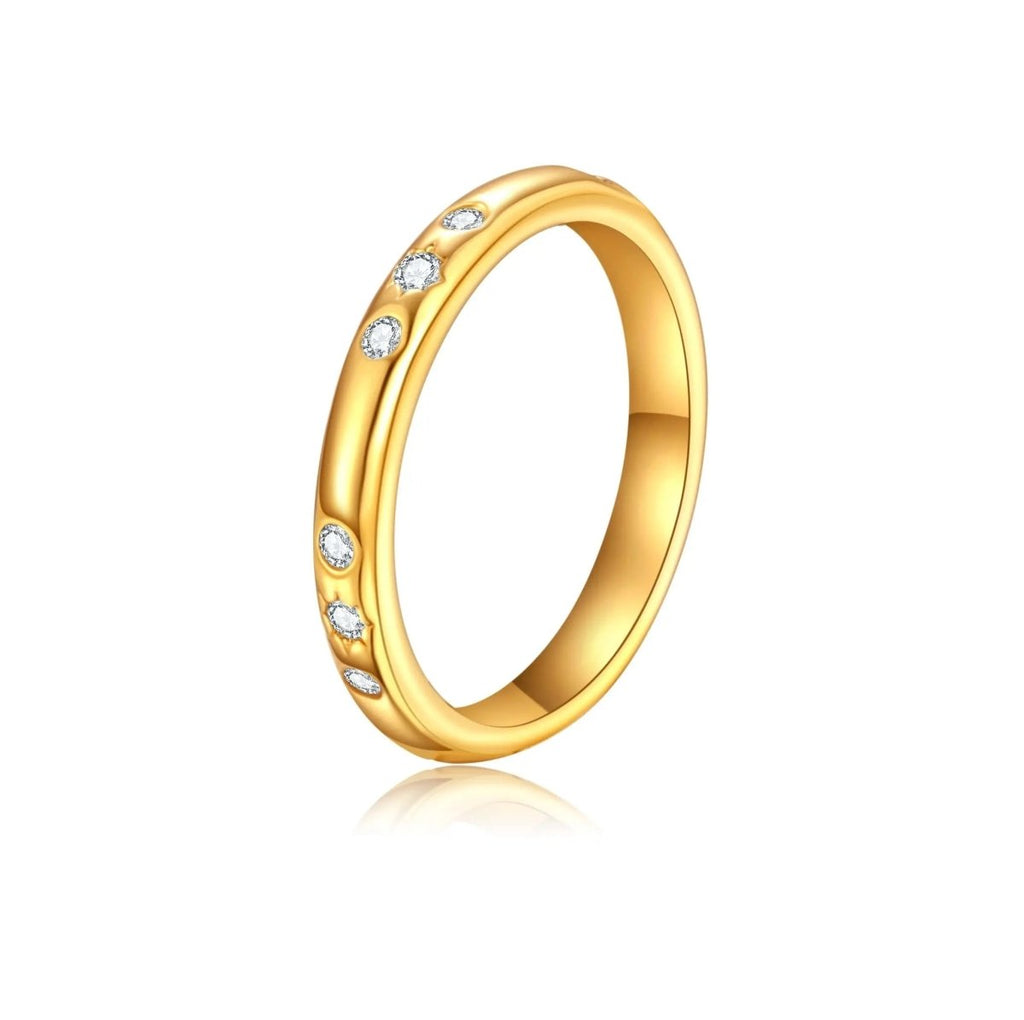 Glänzende Zirkonia Ringe Größe 6 bis 9 | Shop Nory
