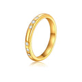 Glänzende Zirkonia Ringe Größe 6 bis 9 | Shop Nory