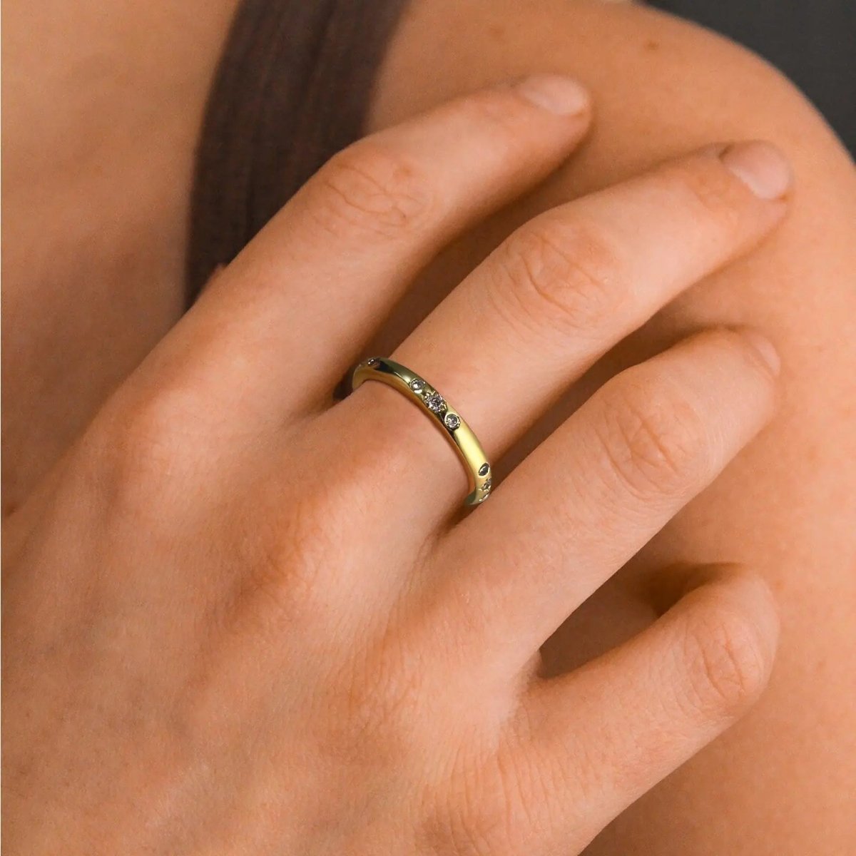 Glänzende Zirkonia Ringe Größe 6 bis 9 | Shop Nory