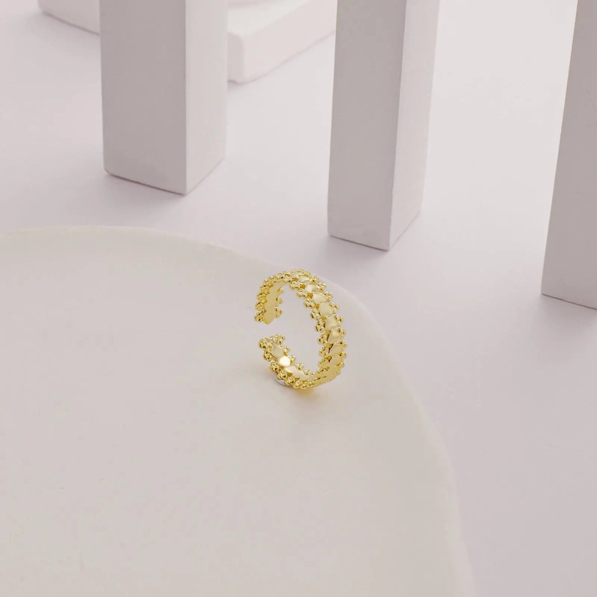 Stap legbare 14K Goldringe | Shop Nory