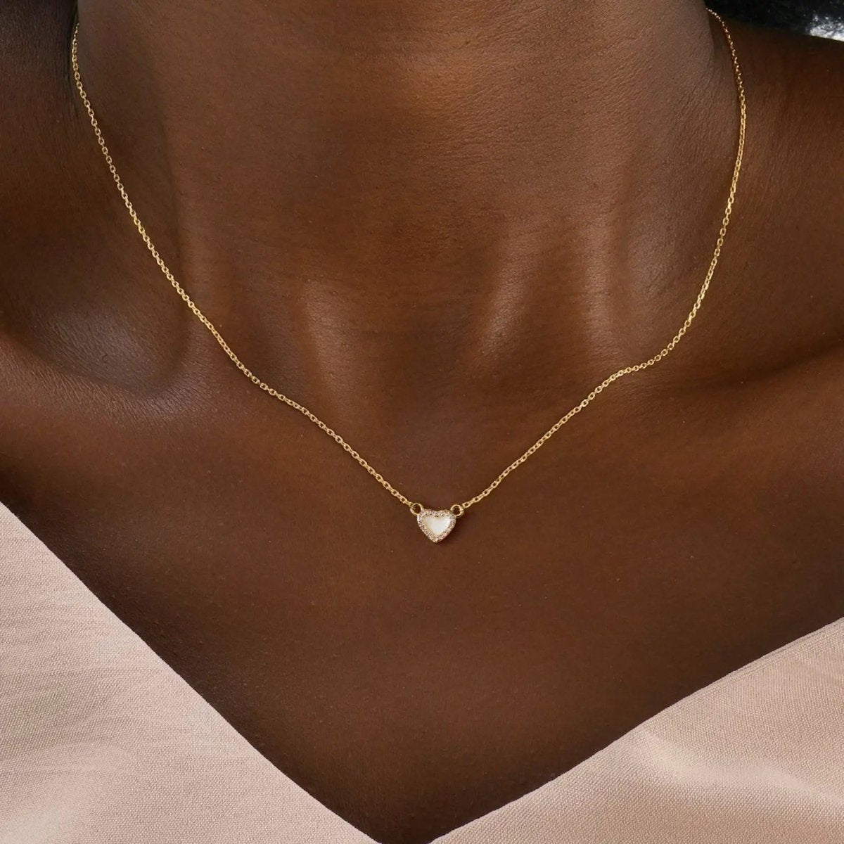 Tiny CZ Herzketten | Shop Nory