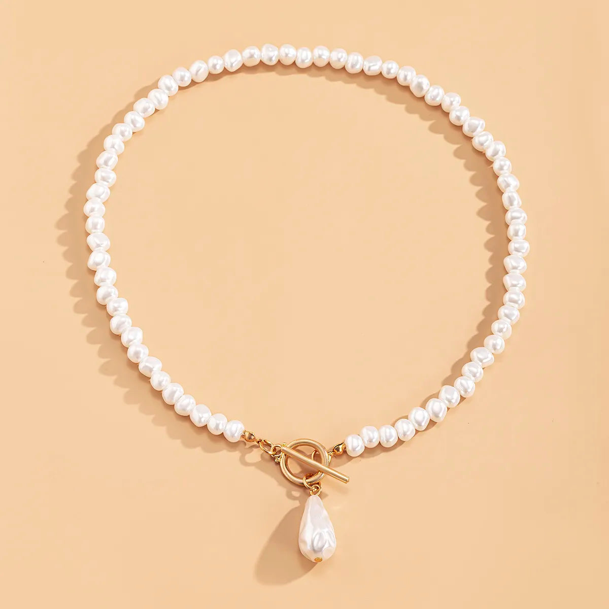 Bohemian Tropfenperlen-Anhänger-Halskette | Shop Nory