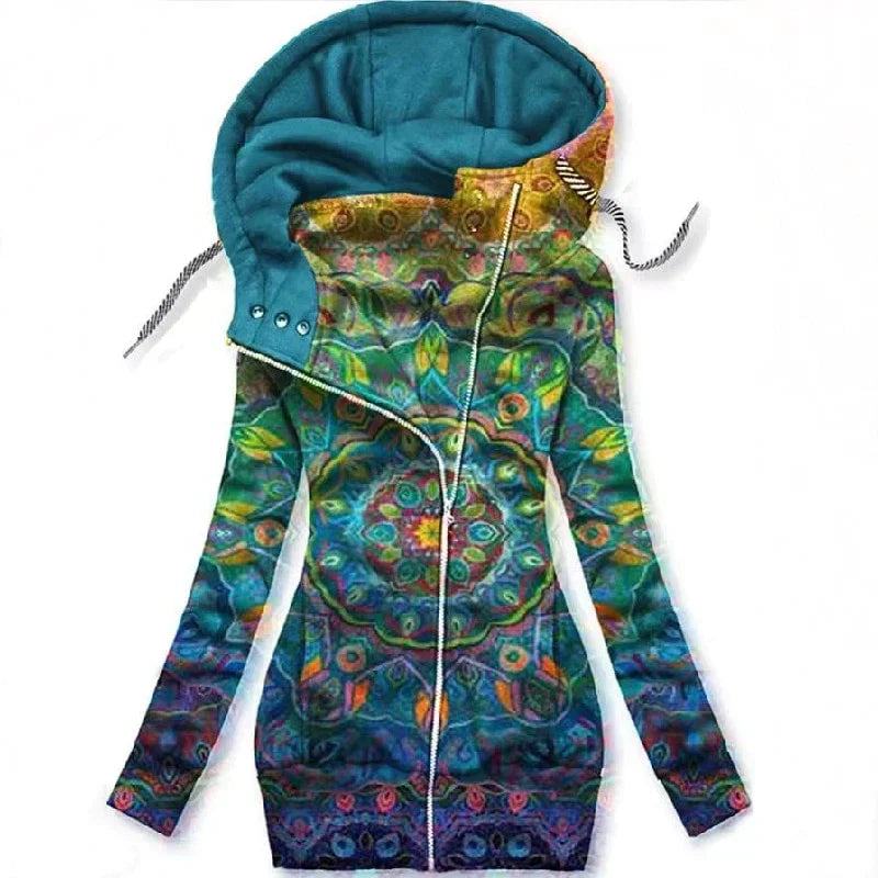 Damen Schmetterlings Kunst Cardigan