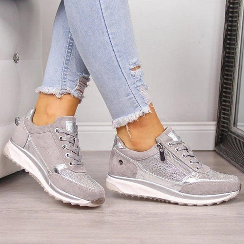 Orthopädische Turnschuhe mit Reißverschluss Shopnory