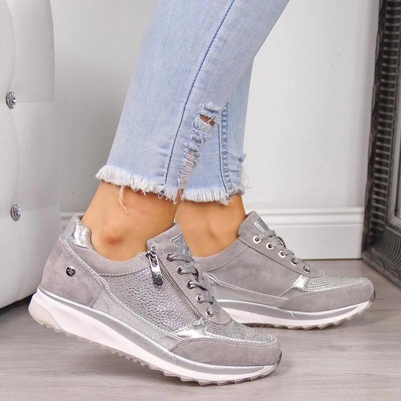 Orthopädische Turnschuhe mit Reißverschluss Shopnory