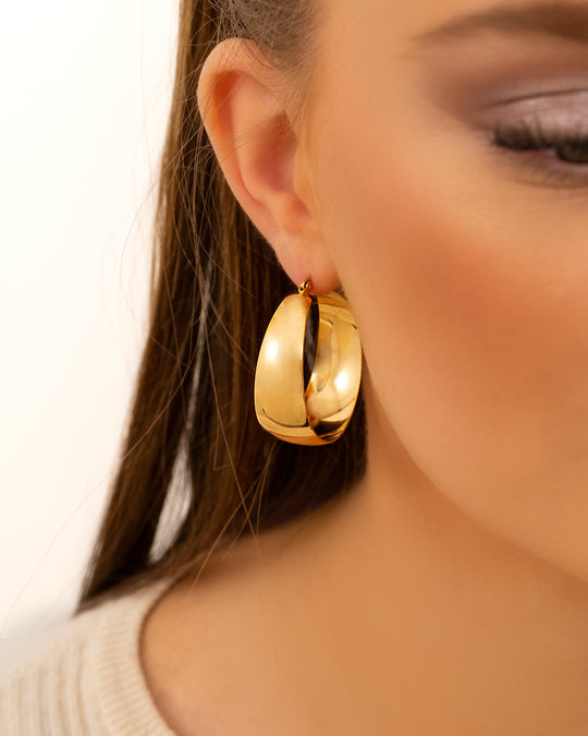 Gold- und Silber-Statement-Creolen | Shop Nory