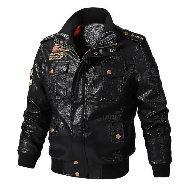 Lederjacke, Herren Winterjacke, Motorradjacke