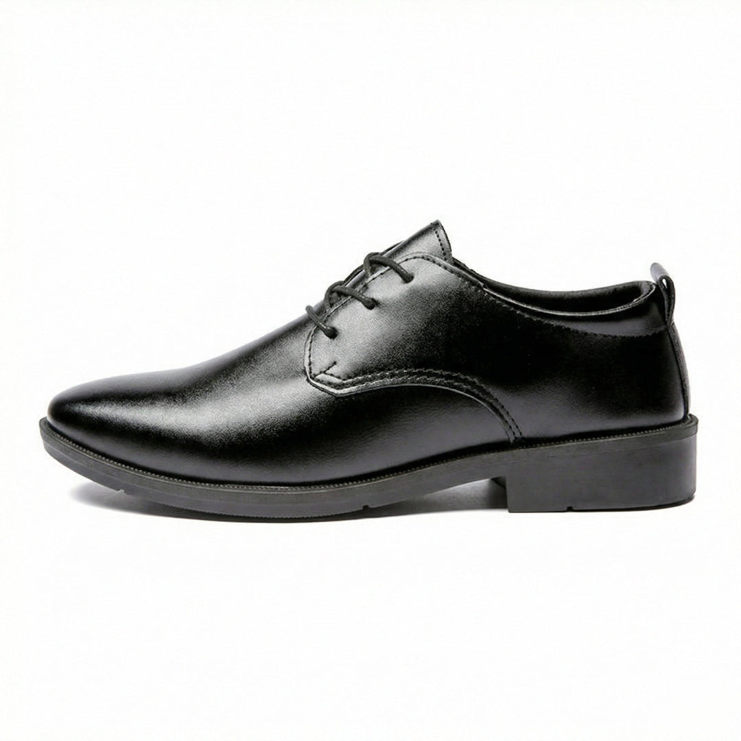Herren Elegante Leder Schnürschuhe mit rutschfester Sohle