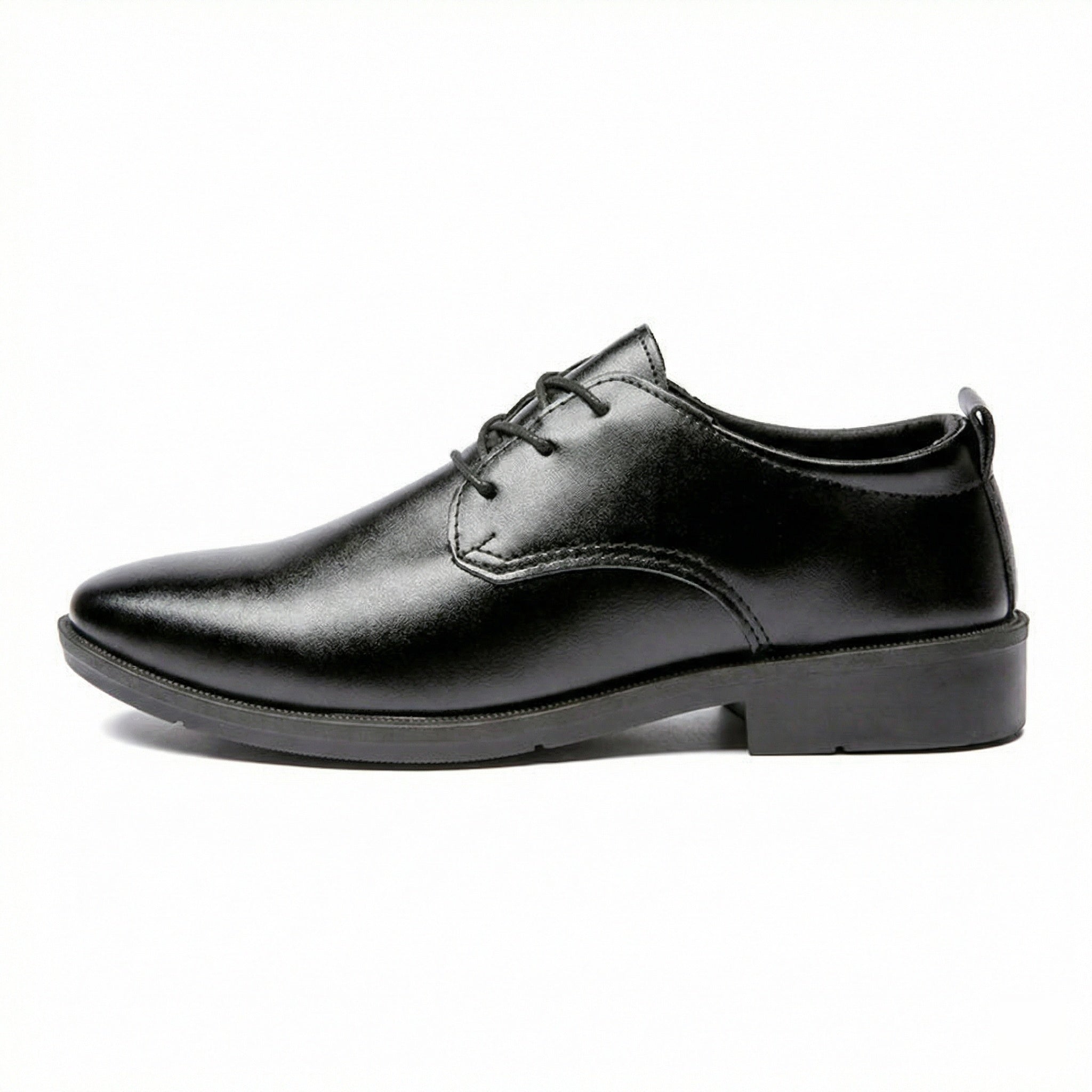 Herren Elegante Leder Schnürschuhe mit rutschfester Sohle
