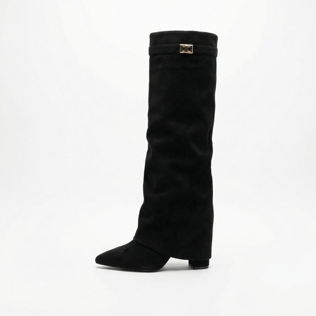Wildlederstiefel Für Damen