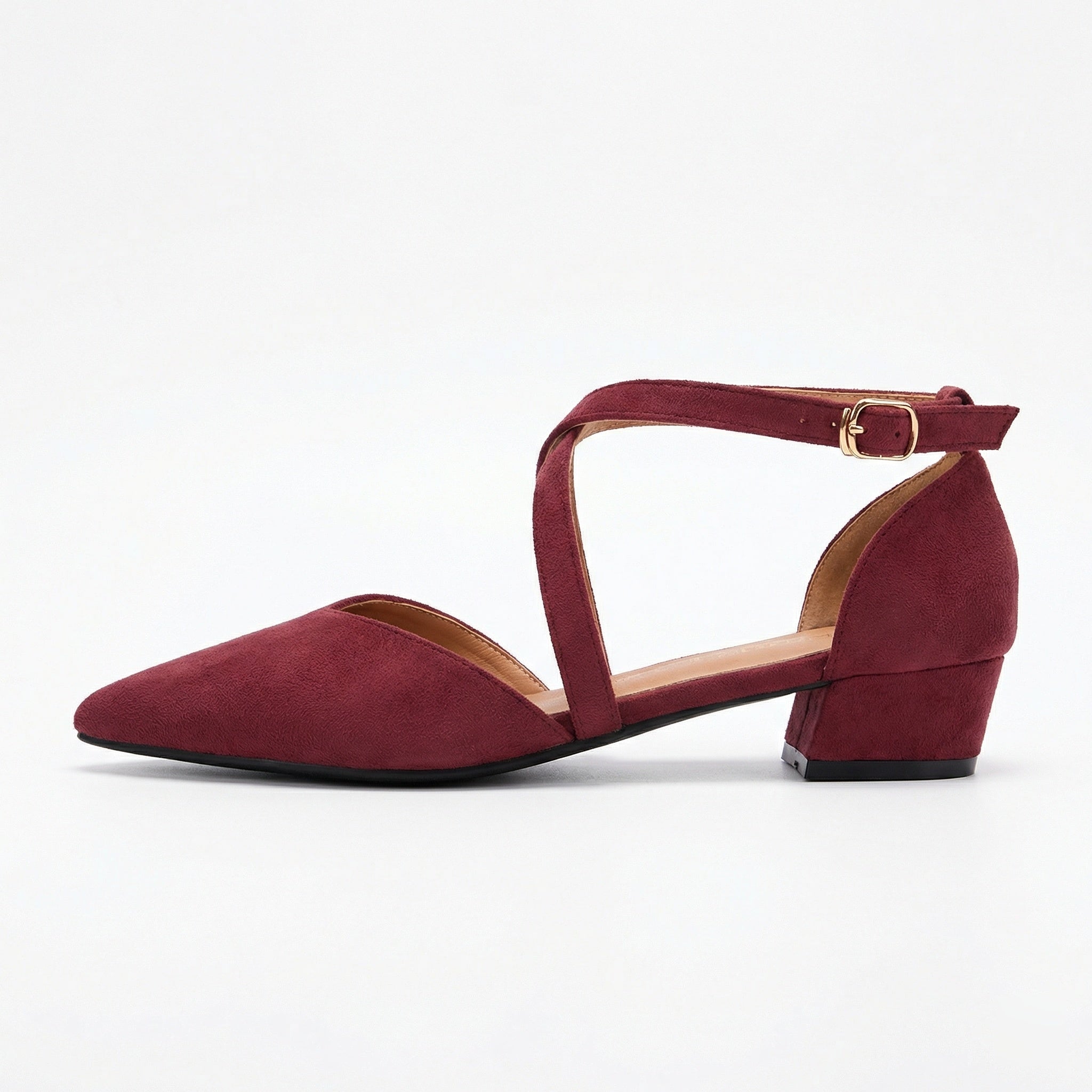 Modische Flache Sandalen mit Spitzer Spitze