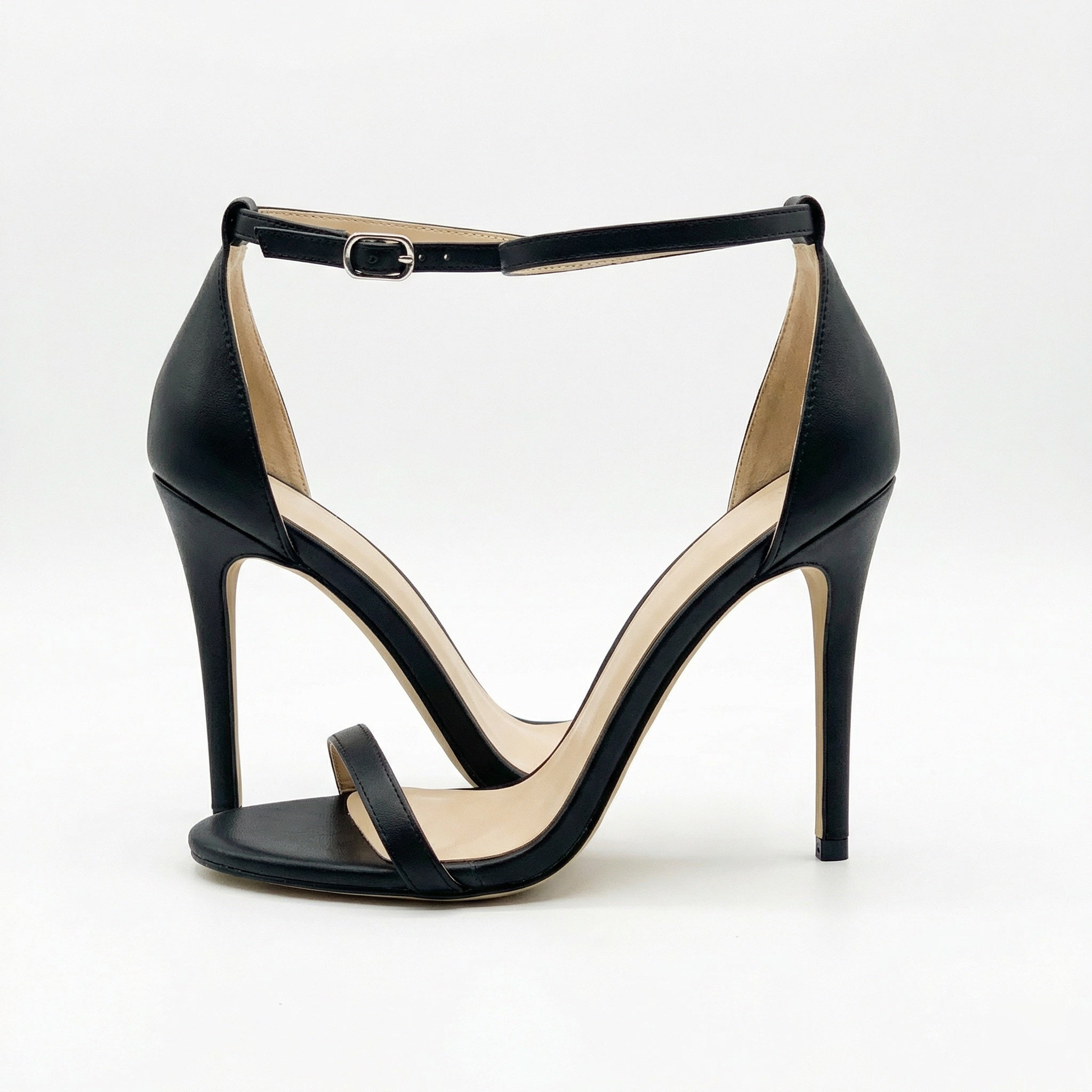 Fischmundschnalle Stiletto Absatz Hohe Absatzsandalen