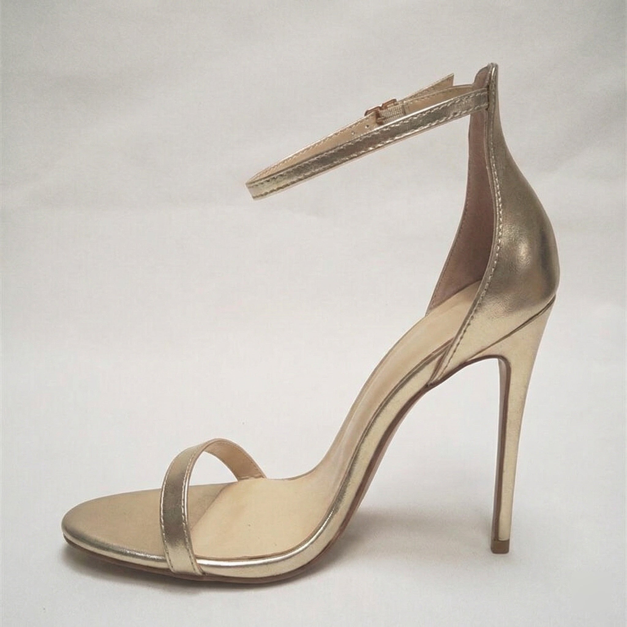 Fischmundschnalle Stiletto Absatz Hohe Absatzsandalen