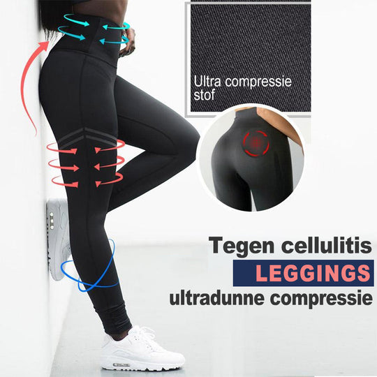 Cellulite Kompressionsleggings für Frauen