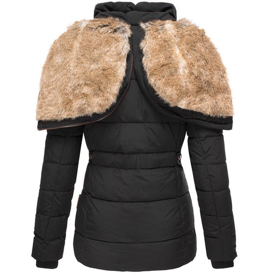 Shop Nory | Warme Winterjacke Mit Pelzfutter Für Damen